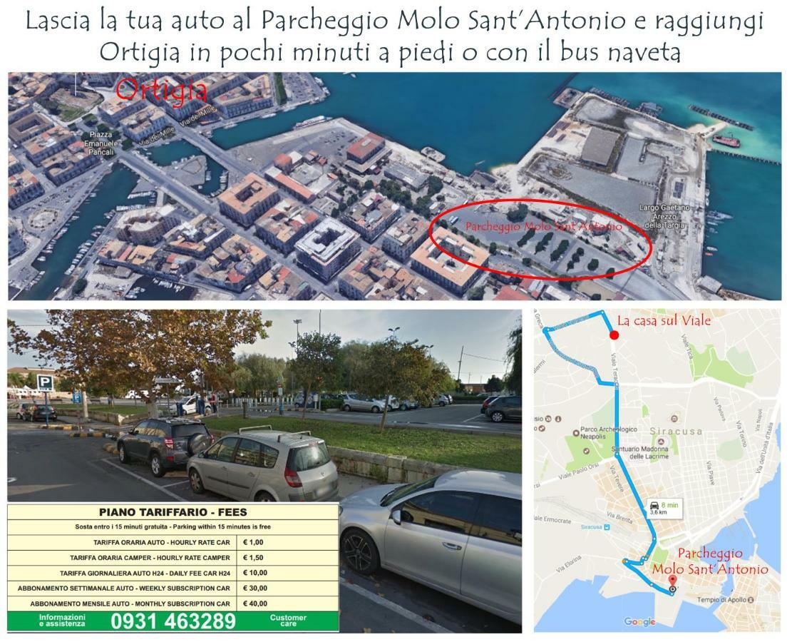 La Casa Sul Viale Apartment Syracuse Bagian luar foto