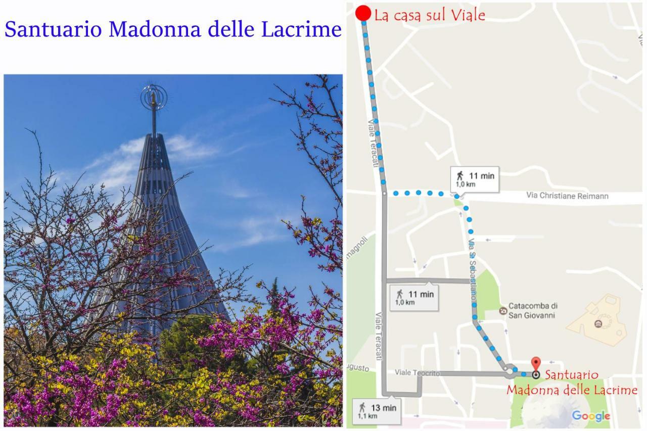 La Casa Sul Viale Apartment Syracuse Bagian luar foto